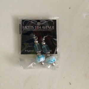 Blue earrings
